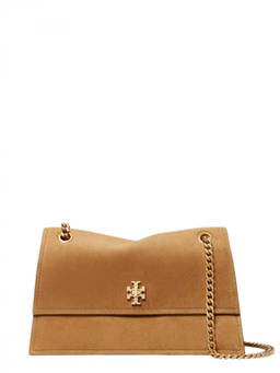 TORY BURCH - Brown Kira Medium Shoulder Bag
