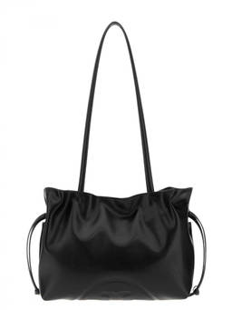 TORY BURCH - Black Ella Small Tote Bag