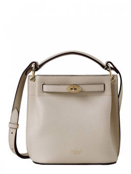 Mulberry - White Islington Mini Bucket Bag