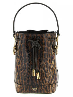 Fendi - Brown Mon Tresor Bucket Bag