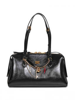 Dolce&Gabbana - Black Vittoria Medium Shoulder Bag