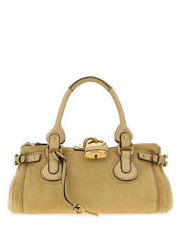 Chloe - Beige Paddington Large Shoulder Bag