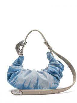 Diesel - Blue Grab-D-Small Scrunched Hobo