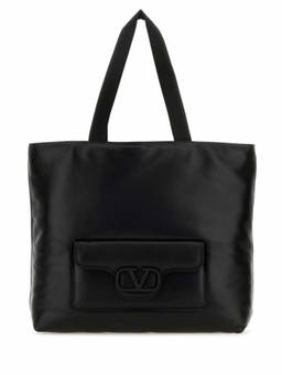 Valentino Garavani - Black Logo Tote Bag