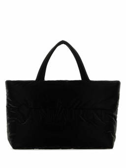 Saint Laurent - Black Nylon Tote Bag