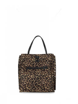 Zanellato - Leopard Print Nylon Tote Bag