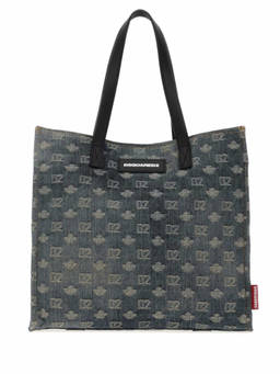 Dsquared2 - Blue Logo Large Tote Bag
