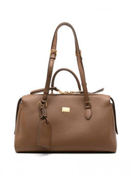 Dolce&Gabbana - Brown Vittoria Large Shoulder Bag