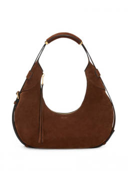 Moschino - Brown Handle Me Large Shoulder Bag