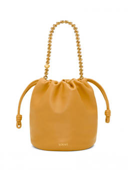 Loewe - Mustard Flamenco Bucket Bag
