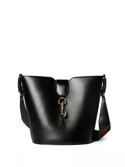 Gucci - Black Logo Medium Shoulder Bag