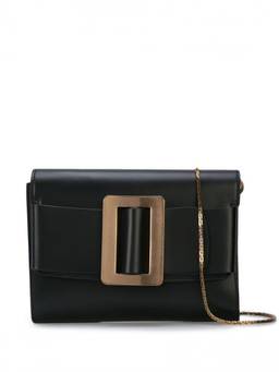 Boyy - Black Buckle Travel Case Leather Shoulder Bag