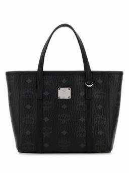 MCM - Black Tony Top Zip Mini Tote Bag