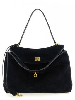 Balenciaga - Black Rodeo Medium Shoulder Bag
