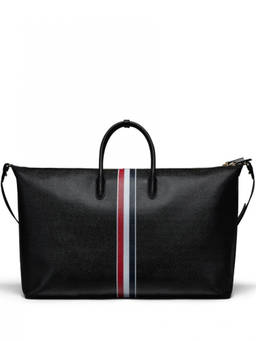 Thom Browne - Black RWB Stripe Duffle Bag