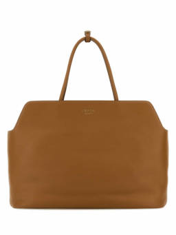PRADA - Caramel Logo Tote Bag