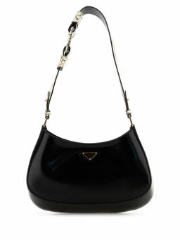 PRADA - Black Leather Cleo Shoulder Bag