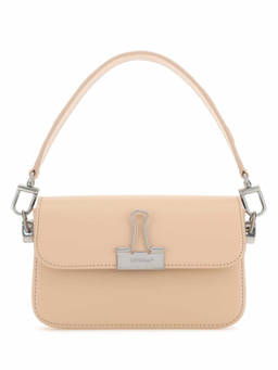 OFF-WHITE - Light Pink Binder Small Shoulder Bag