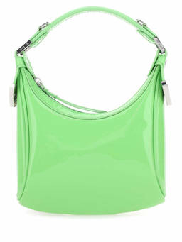 BY FAR - Light Green Leather Cosmo Shoulder Bag