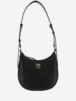 Pinko - BLACK LOVE HALF MOON SHOULDER BAG