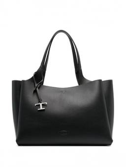 TOD'S - Black Timeless Medium Tote Bag