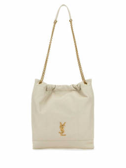 Saint Laurent - White Jamie Bucket Bag