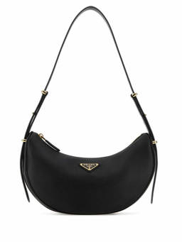 PRADA - Black Logo Mini Shoulder Bag