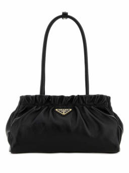 PRADA - Black Logo Small Shoulder Bag