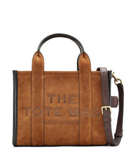 Marc Jacobs - Brown Logo Top Zip Small Tote Bag