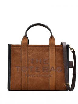 Marc Jacobs - Brown Logo Top Zip Medium Tote Bag