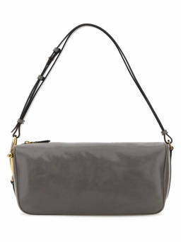 Gucci - Grey Half Horsebit medium shoulder bag