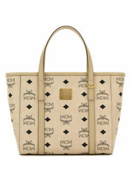 MCM - Beige Toni Top Zip Tote Bag