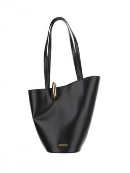 JACQUEMUS - Black The Bambola Medium Tote Bag