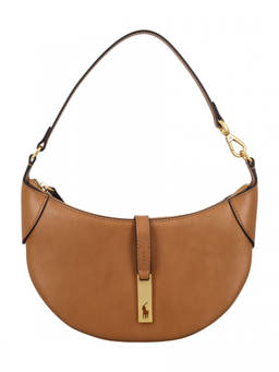 POLO RALPH LAUREN - RALPH LAUREN Brown Polo ID mini shoulder bag