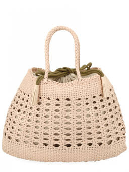 Dragon Diffusion - Beige Santa Cano Medium Tote Bag