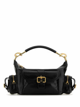 Chloe - Black Camera Bag In Shiny Leather