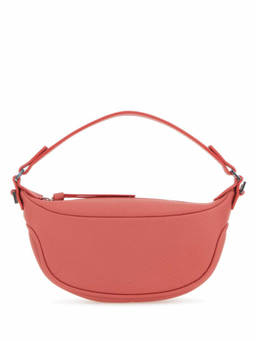 BY FAR - Salmon Leather Mini Ami Shoulder Bag