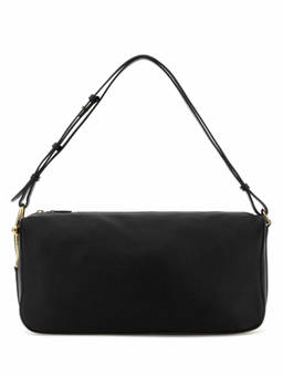 Gucci - Black Half Horsebit Large Shoulder Bag