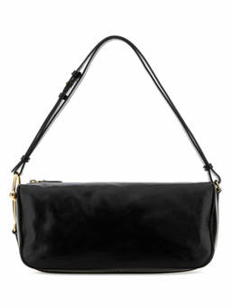Gucci - Black Half Horsebit medium shoulder bag