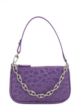 BY FAR - Purple Rachel Mini Shoulder Bag