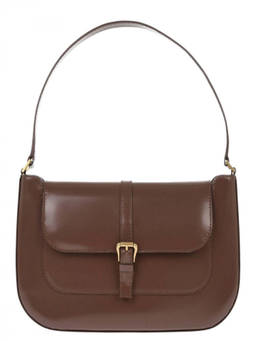BY FAR - Brown Miranda Medium Shoulder Bag