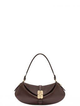 Ganni - Brown B-Kat Large Shoulder Bag