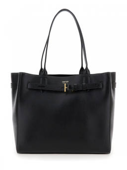 Tom Ford - Black Leather Tote Bag