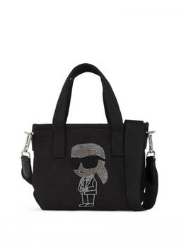 Karl Lagerfeld - Black Ikon Small Tote Bag