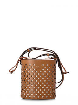 Mulberry - Brown Logo Bucket Bag