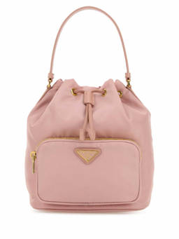 PRADA - Light Pink Logo Bucket Bag