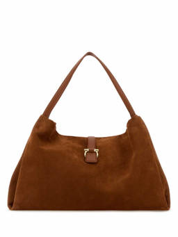 Ferragamo - Brown Suede Hobo
