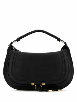 Chloe - Black Marcie Shoulder Bag