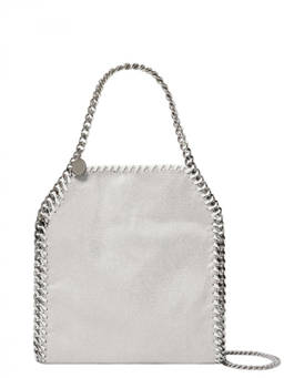 Stella McCartney - Grey Falabella Mini Tote Bag