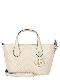 Gucci - Off White GG Marmont Mini Tote Bag